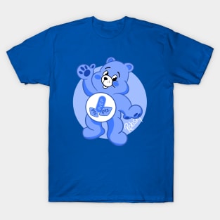 Queer Bearz - Vinny blue bear T-Shirt